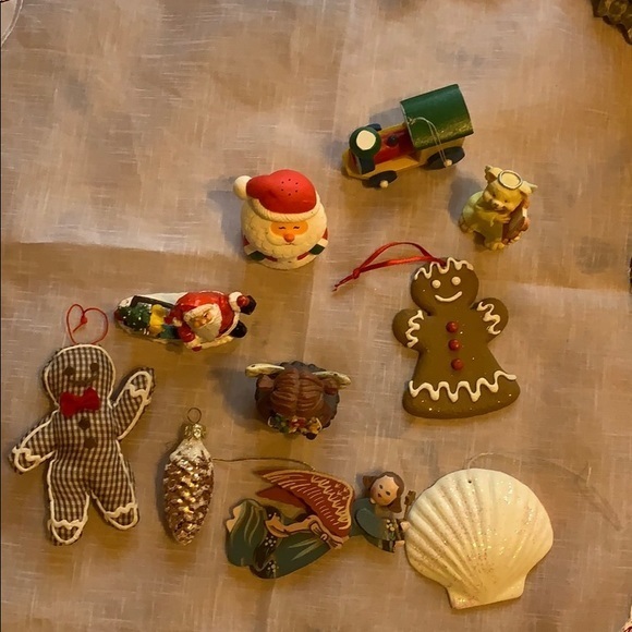 5 piece decor MYSTERY BOX 📦 Christmas Vtg decor ornaments - Picture 2 of 8
